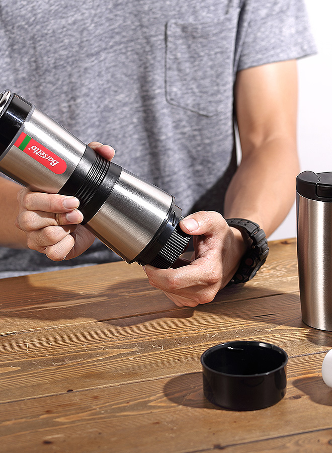 Barsetto Portable Manual Espresso Coffee Maker Hand Exercise Press  Powder/Capsule For Outdoor Travel 236 355ml Capacity From Galaxytoys,  $325.48